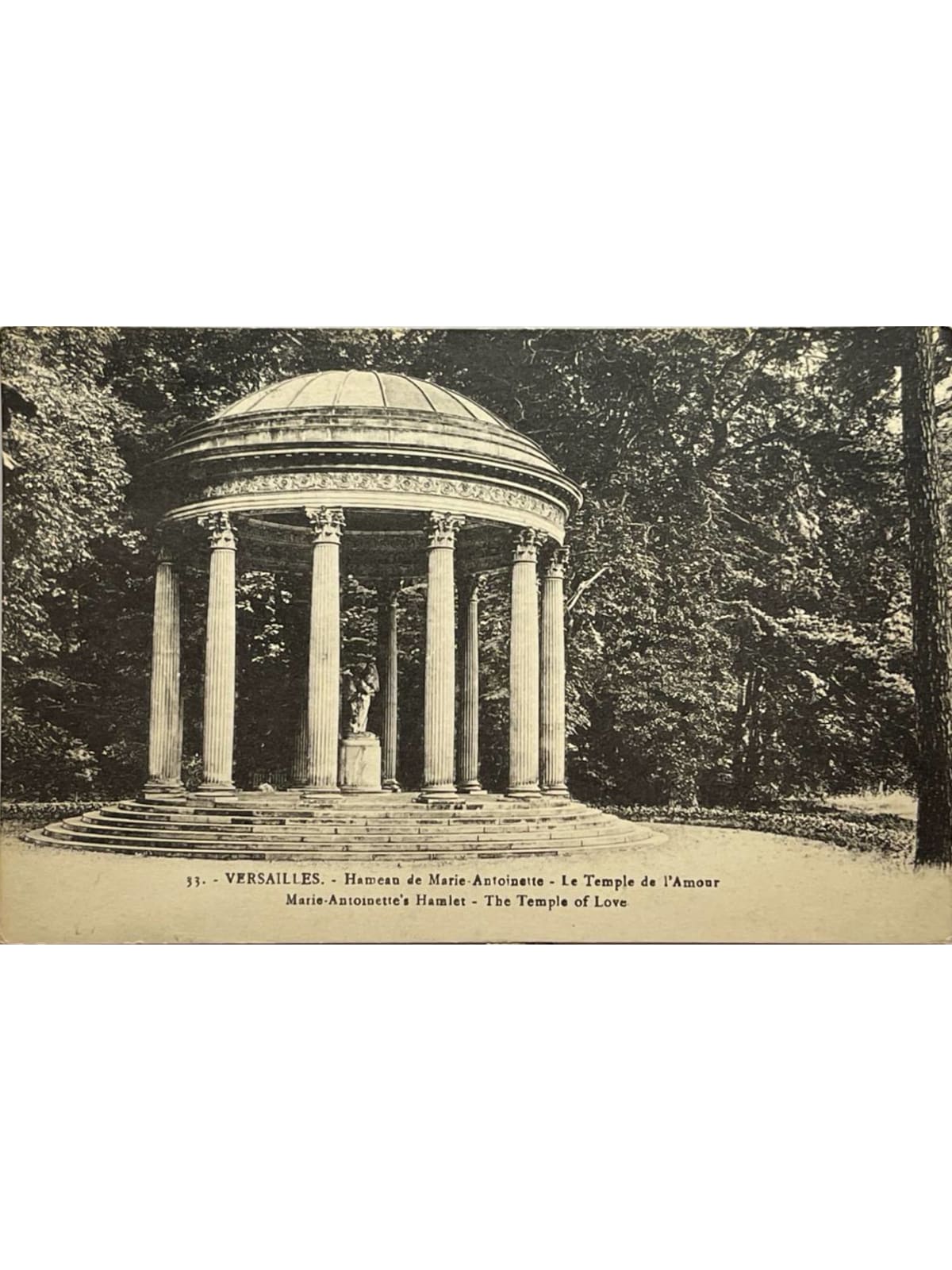 Recto de la carte postale
