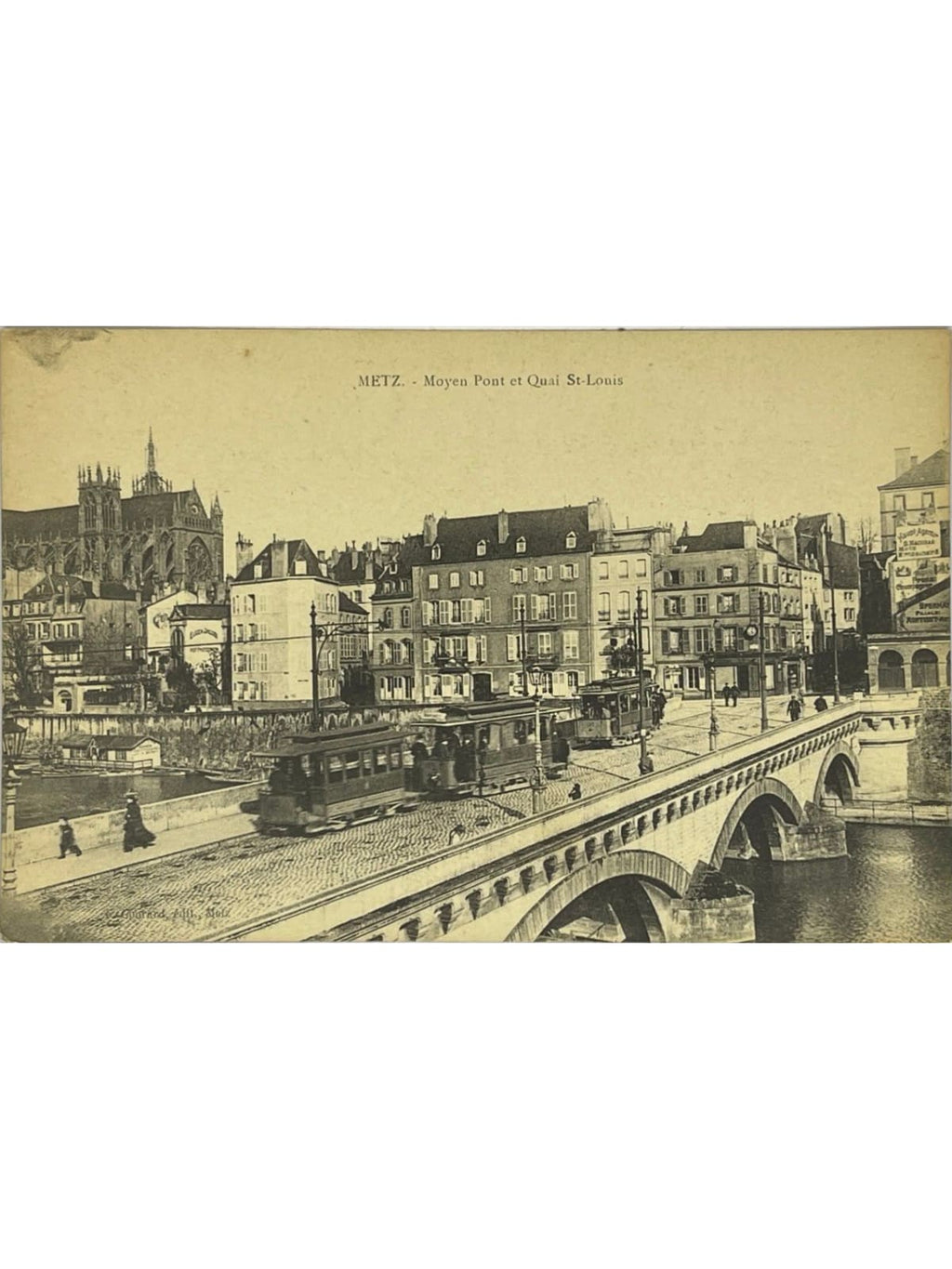 Recto de la carte postale