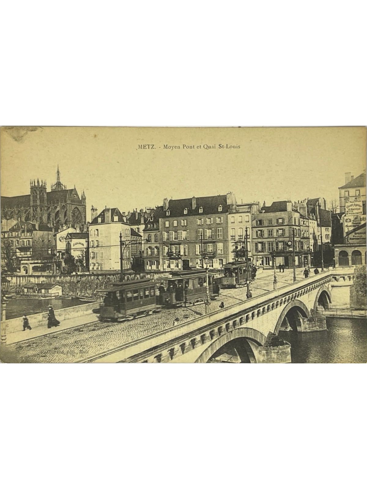 Recto de la carte postale
