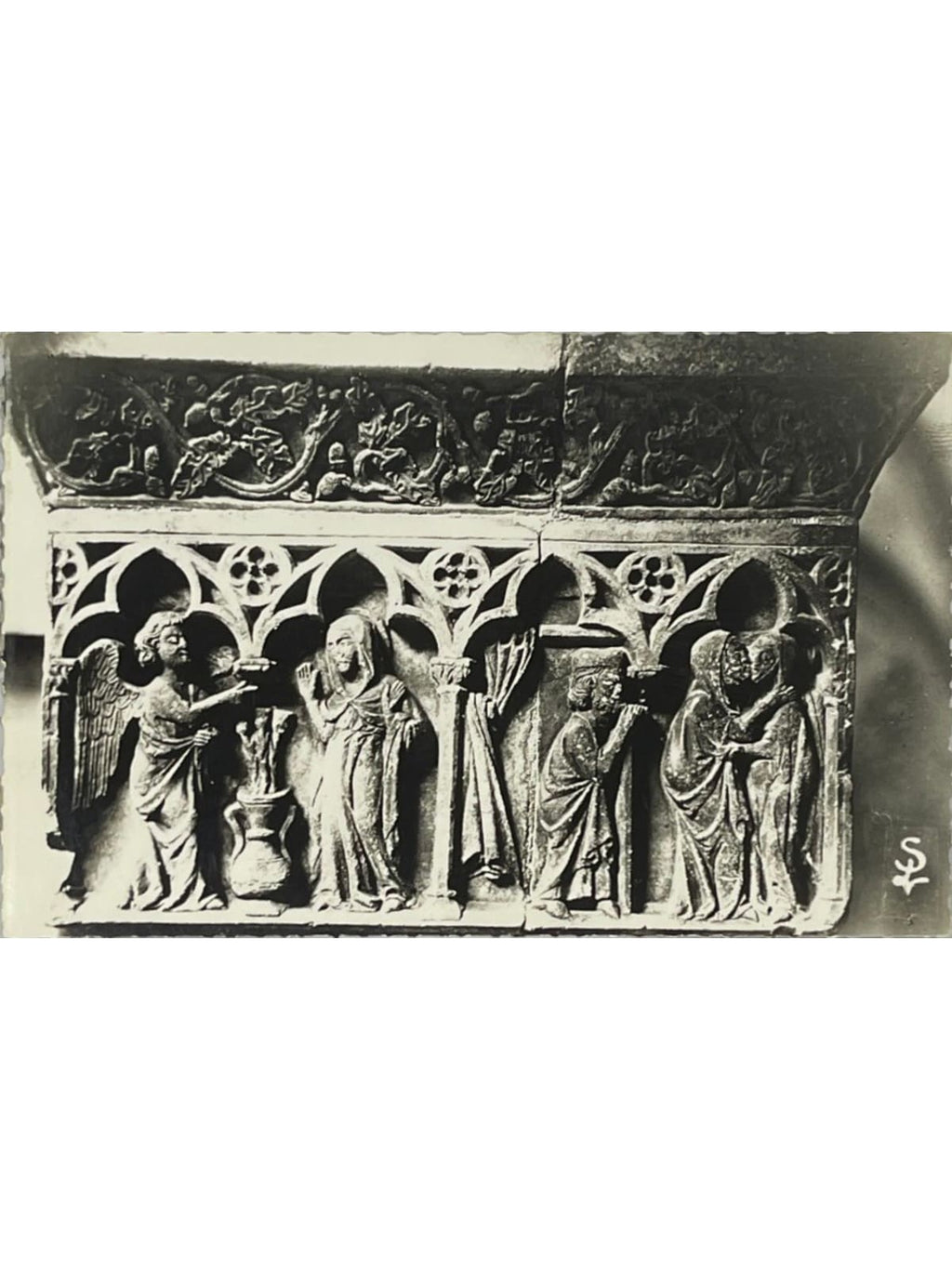 Recto de la carte postale