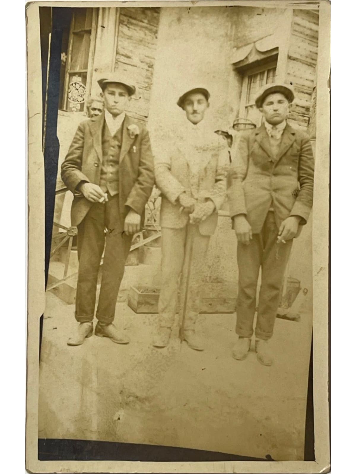 Recto de la carte postale