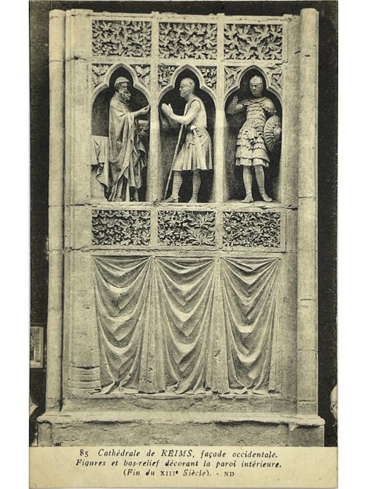 Recto de la carte postale