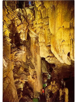 Carte postale – Gouffre de Padirac – Grand pilier du pas du Crocodile – Lot