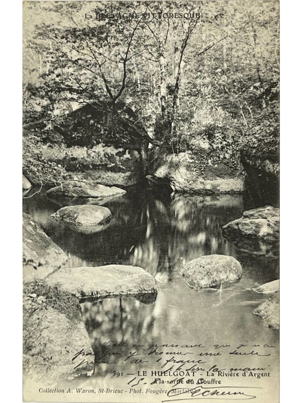 Recto de la carte postale