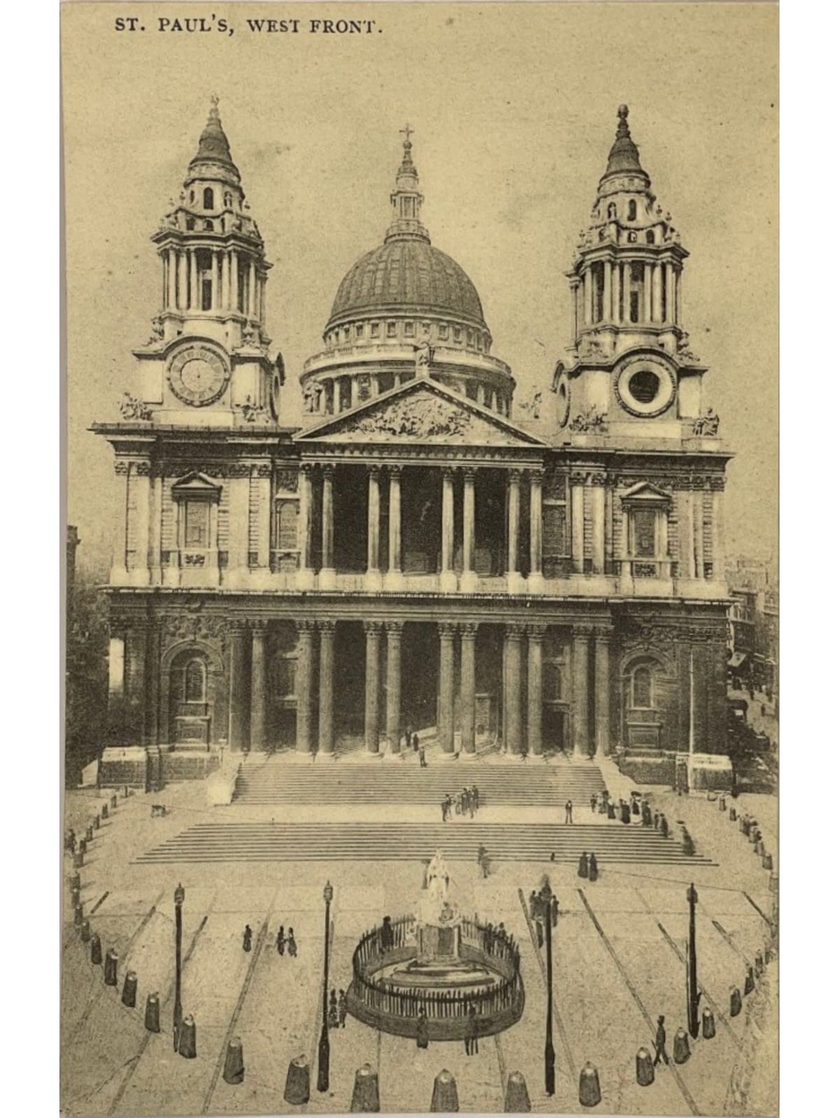 Recto de la carte postale