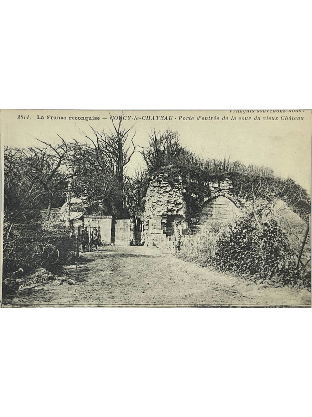 Recto de la carte postale