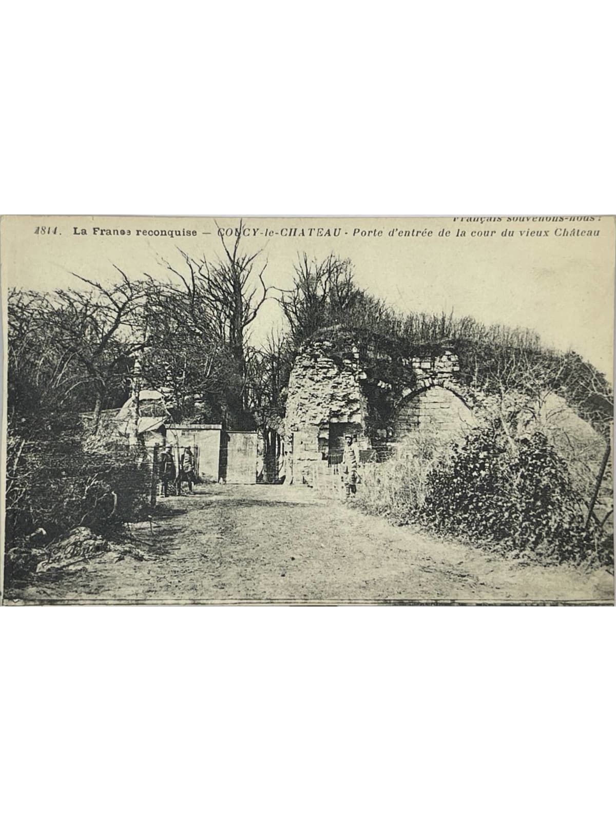 Recto de la carte postale