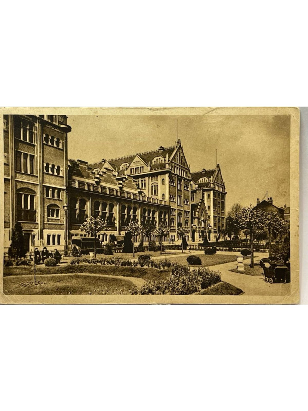 Recto de la carte postale