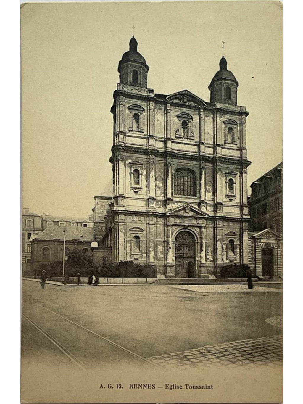 Recto de la carte postale