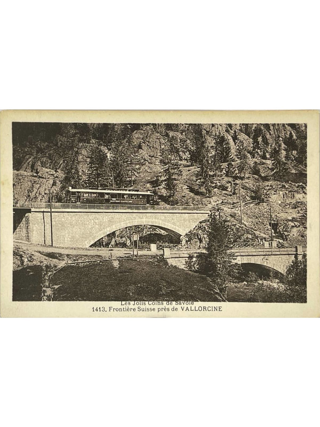 Recto de la carte postale
