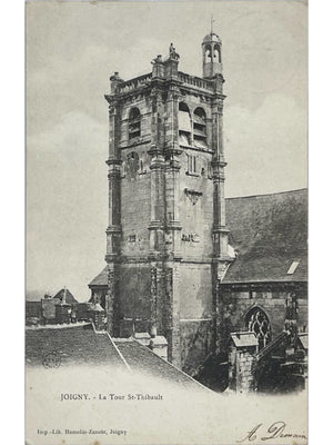 Joigny (Yonne) – La Tour Saint-Thibault – CPA ancienne