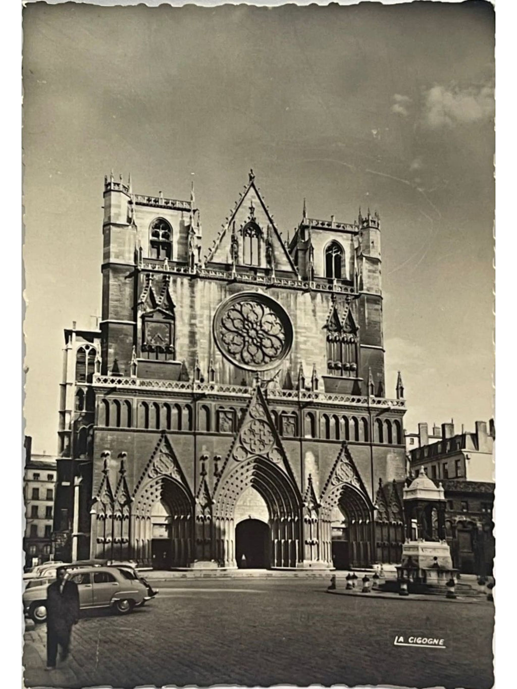 Recto de la carte postale