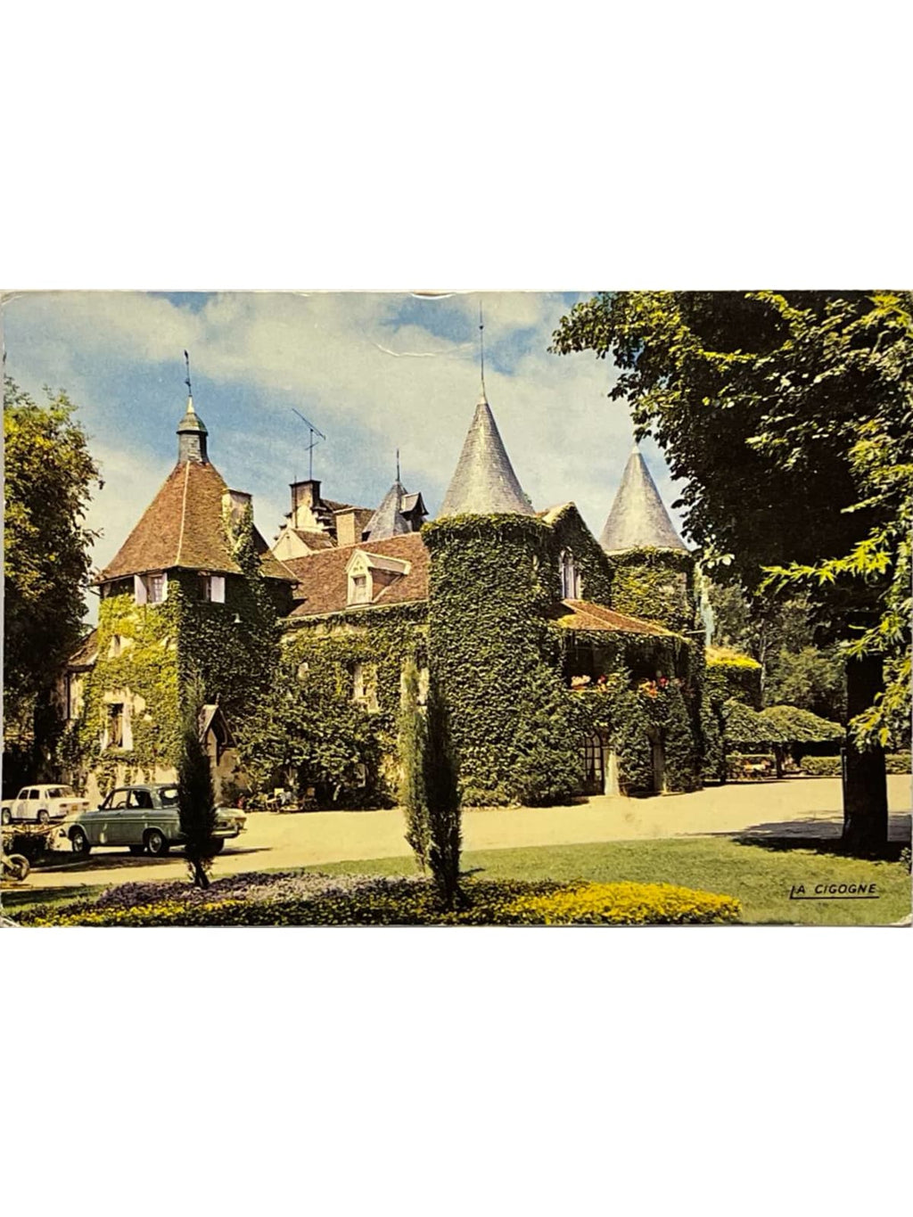Recto de la carte postale
