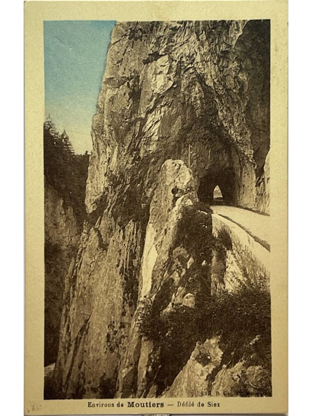 Recto de la carte postale