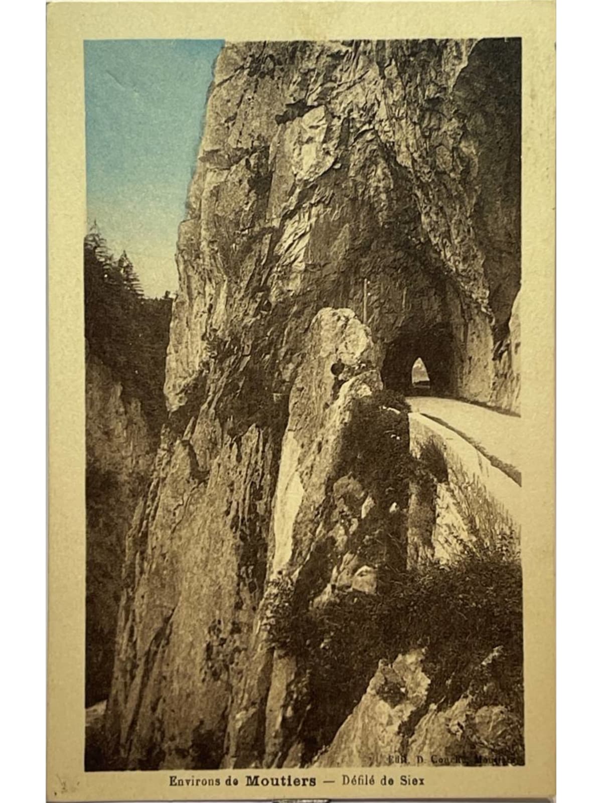 Recto de la carte postale