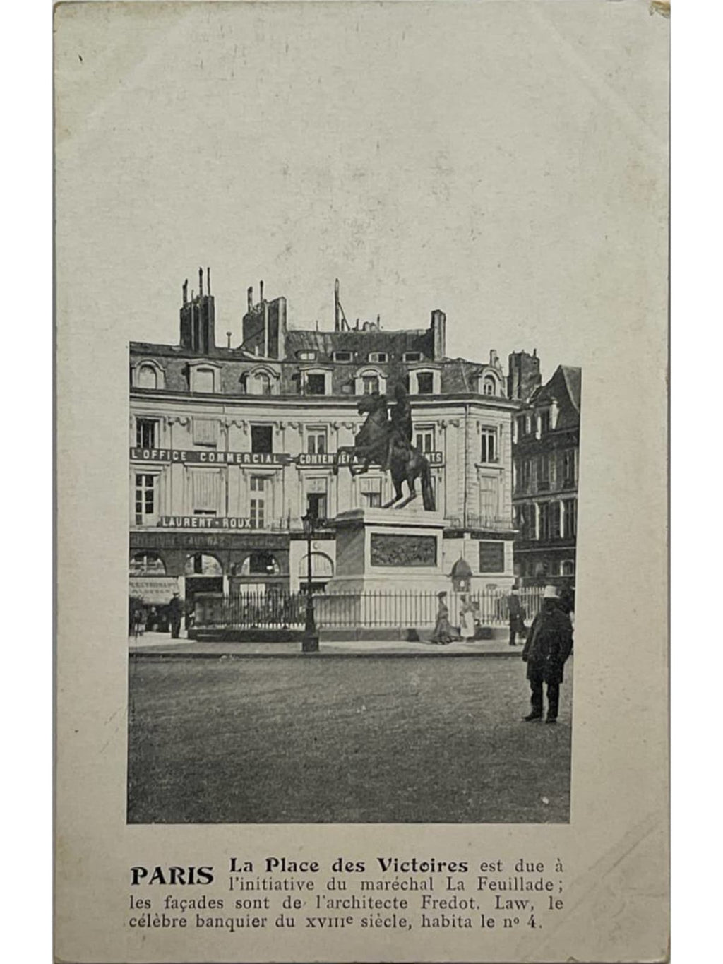 Recto de la carte postale