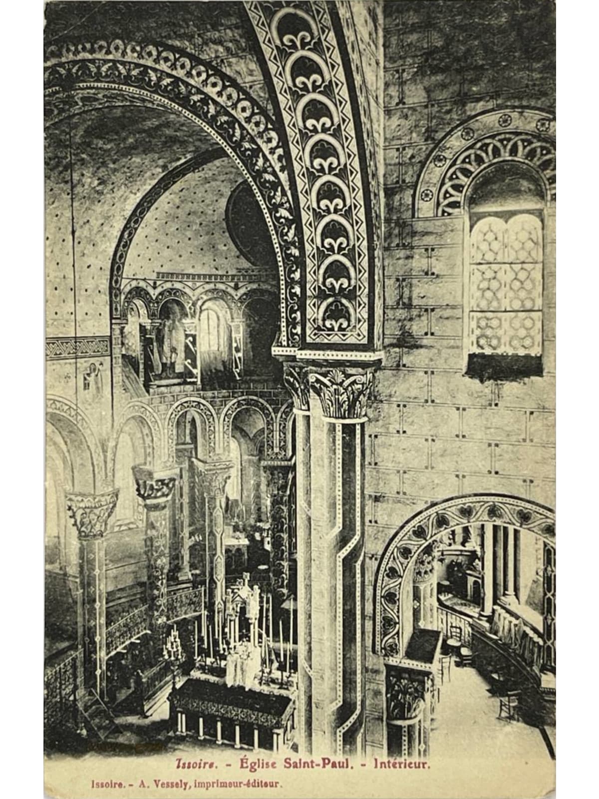 Recto de la carte postale