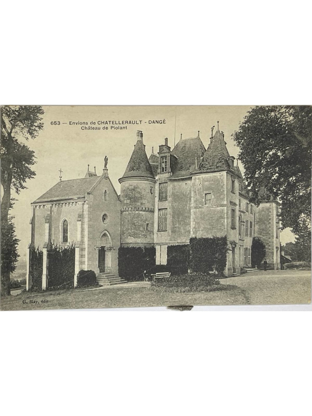 Recto de la carte postale