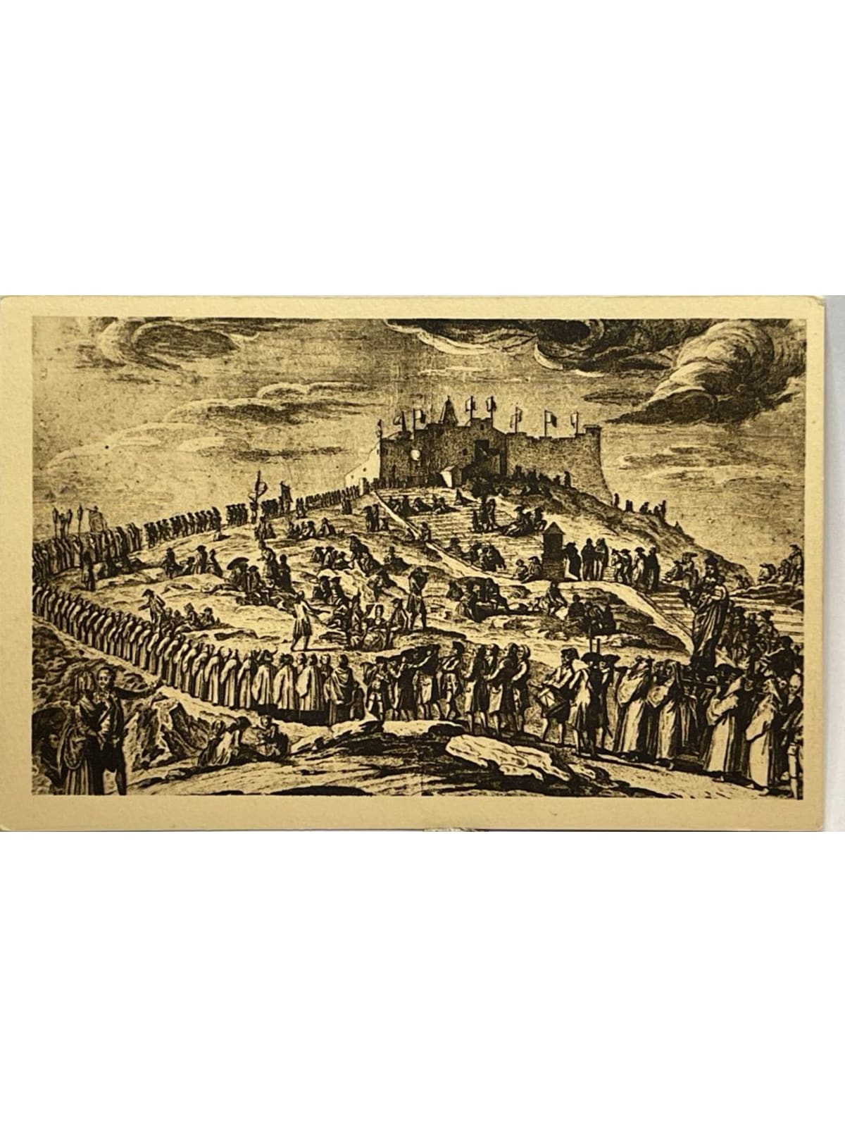 Recto de la carte postale
