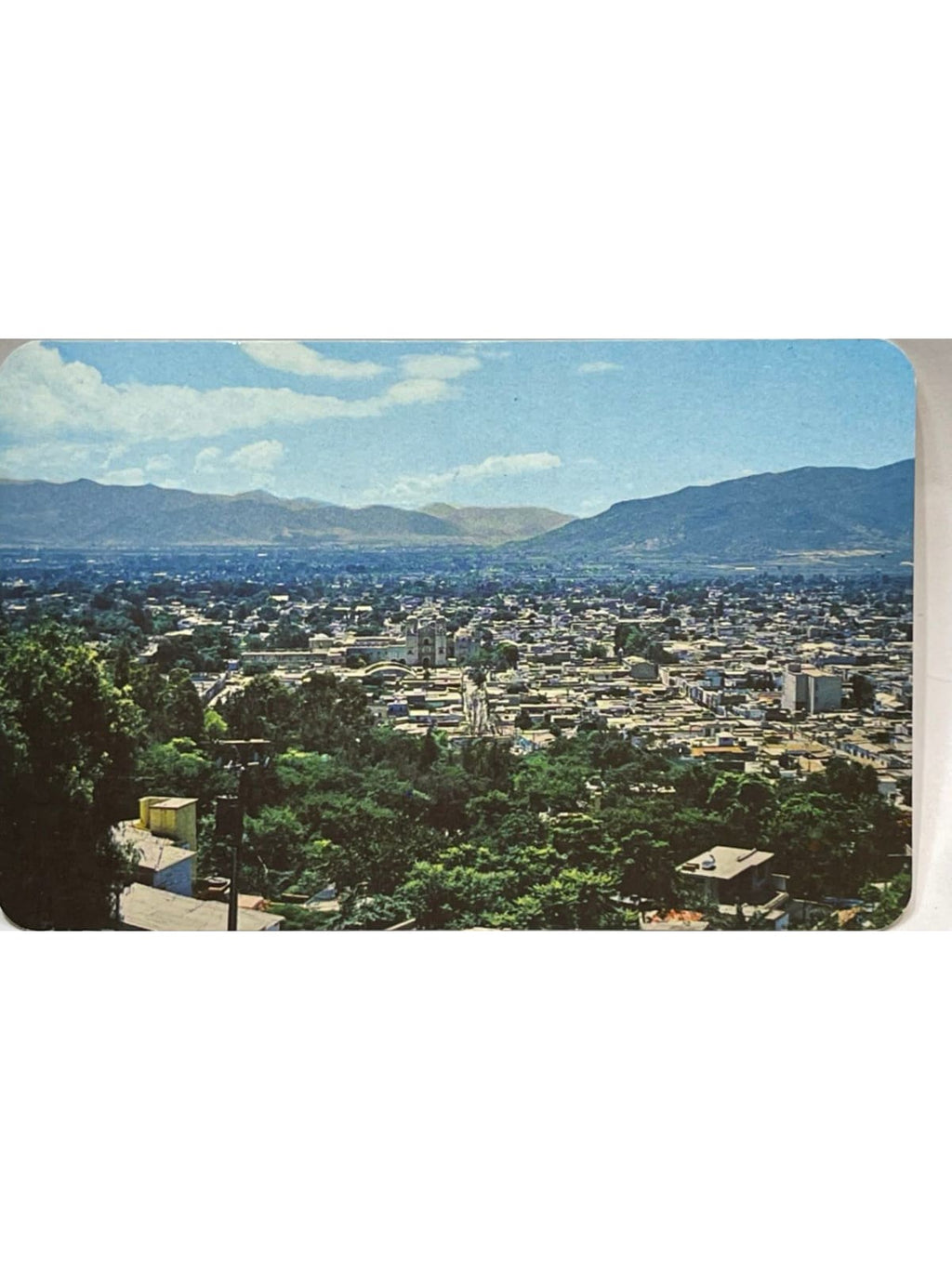 Recto de la carte postale