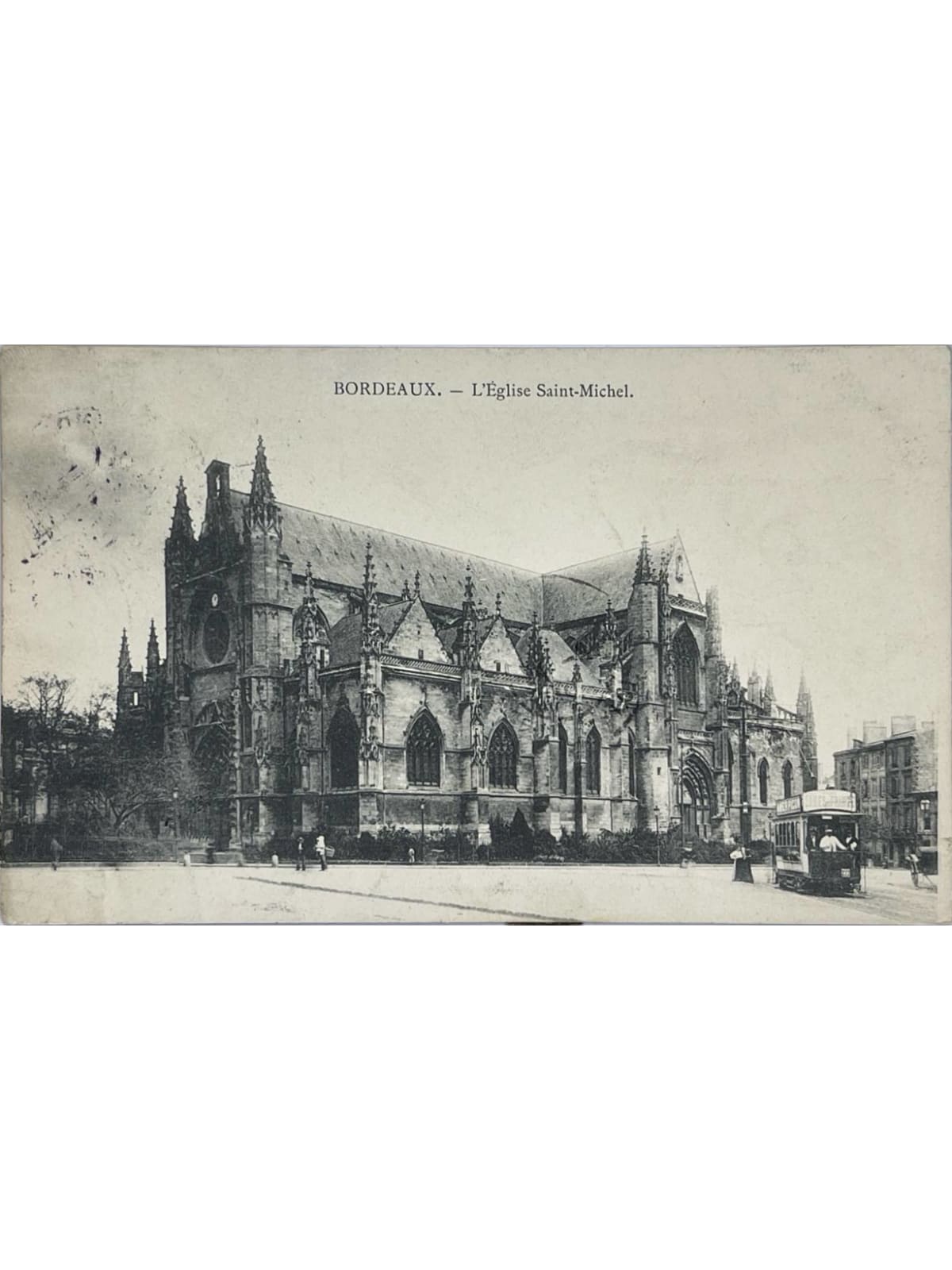 Recto de la carte postale