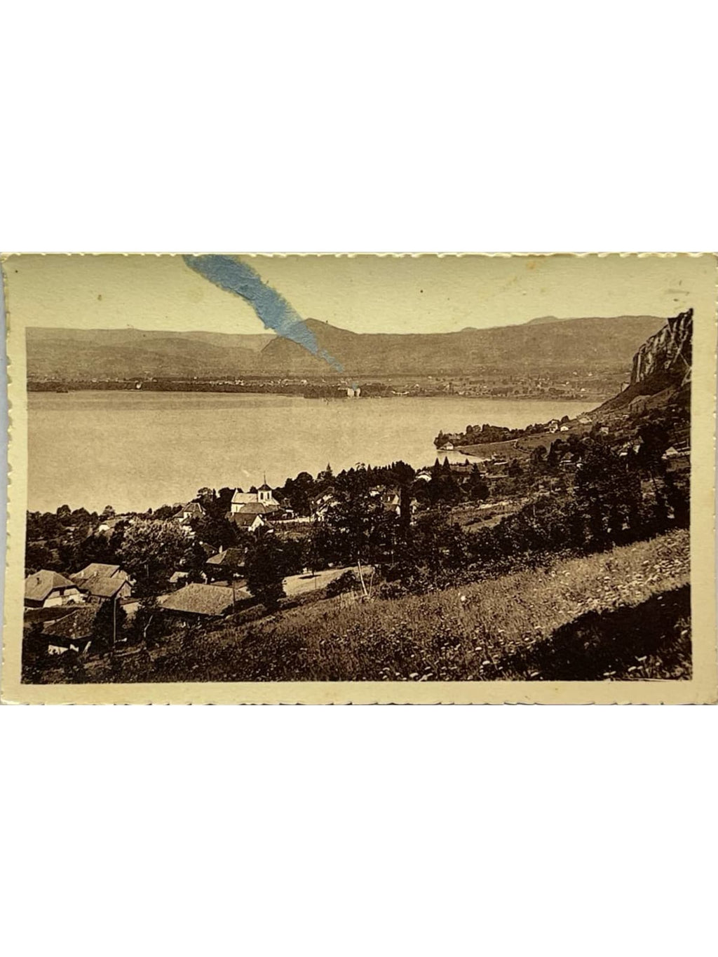 Recto de la carte postale