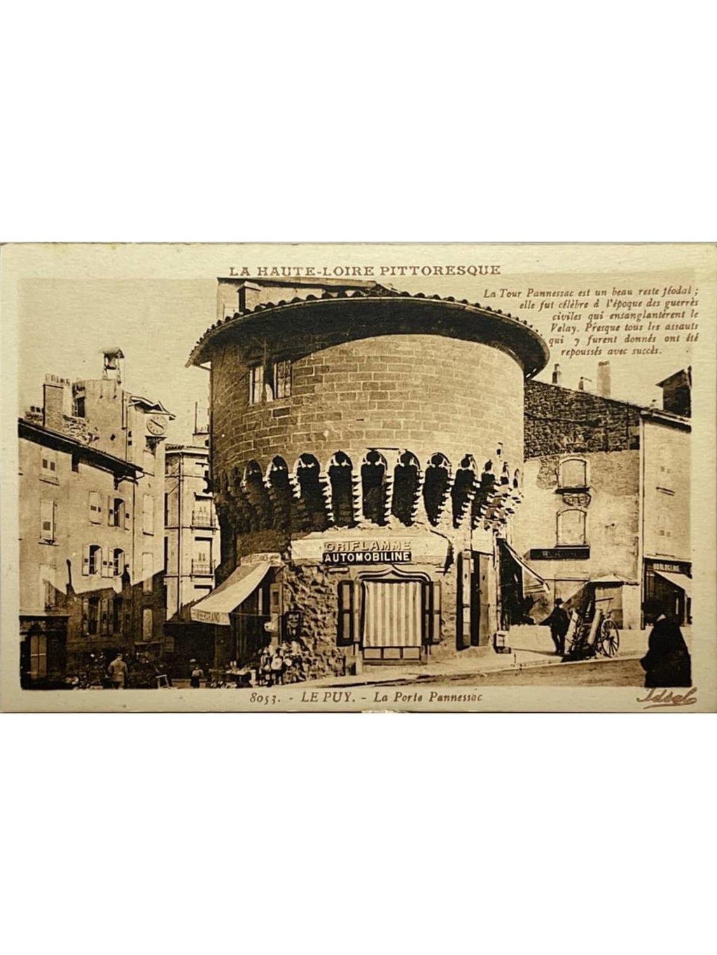 Recto de la carte postale