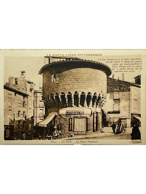 Carte postale – Le Puy-en-Velay – Porte Pannessac – Éditions Idéal n° 8053