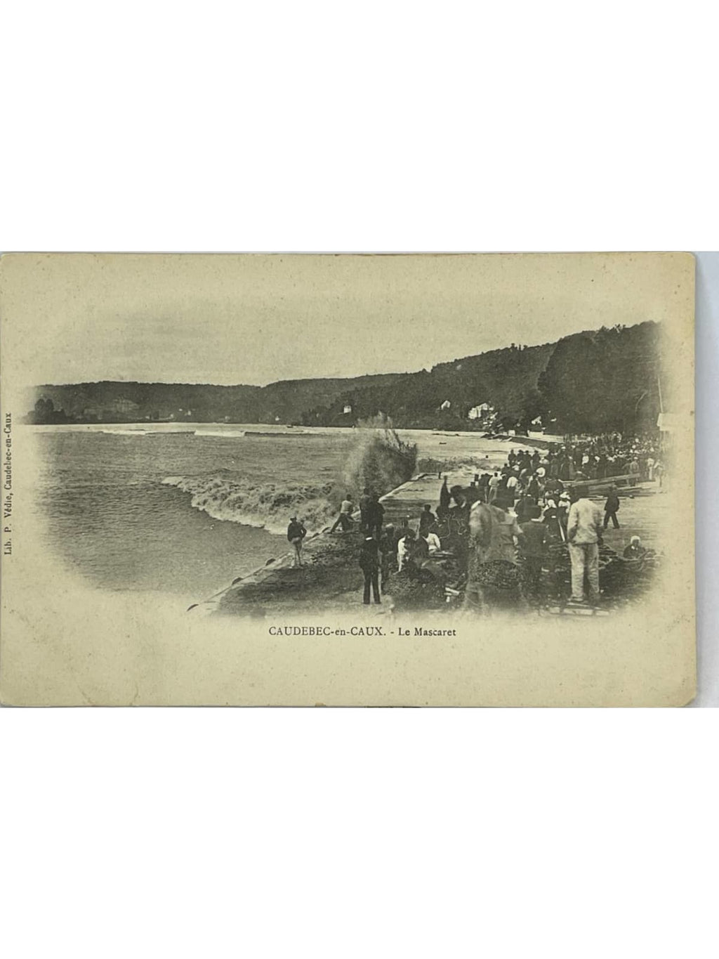 Recto de la carte postale