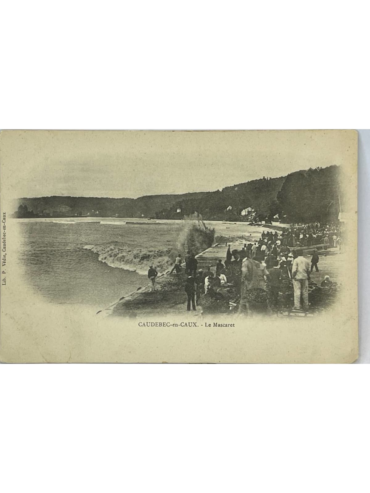 Recto de la carte postale