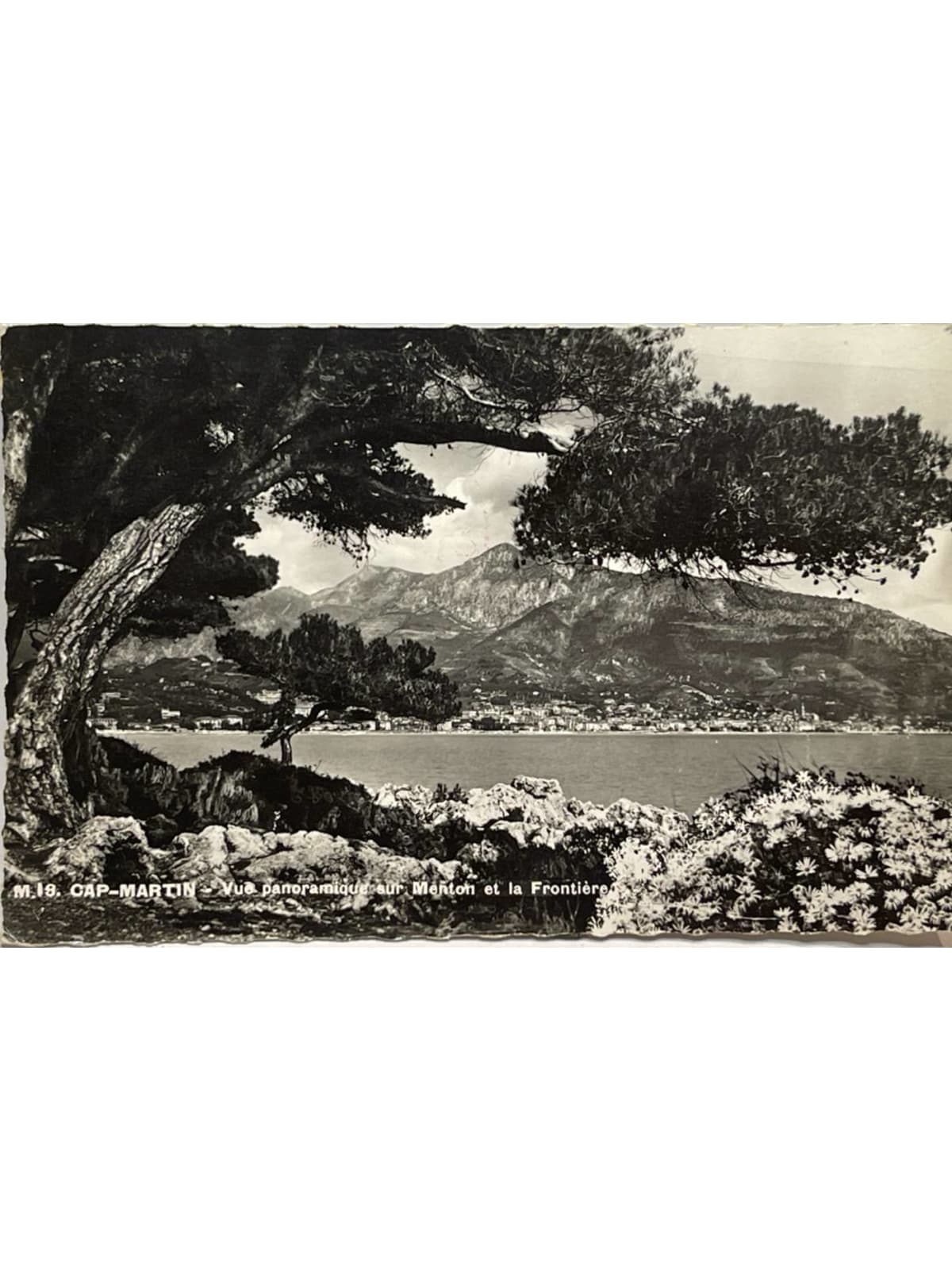 Recto de la carte postale