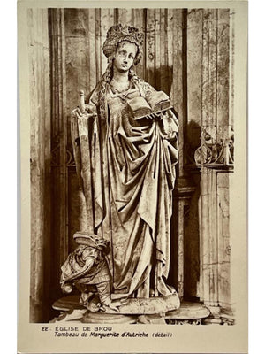 Bourg-en-Bresse – Église de Brou, tombeau de Marguerite d'Autriche – CPA n°22