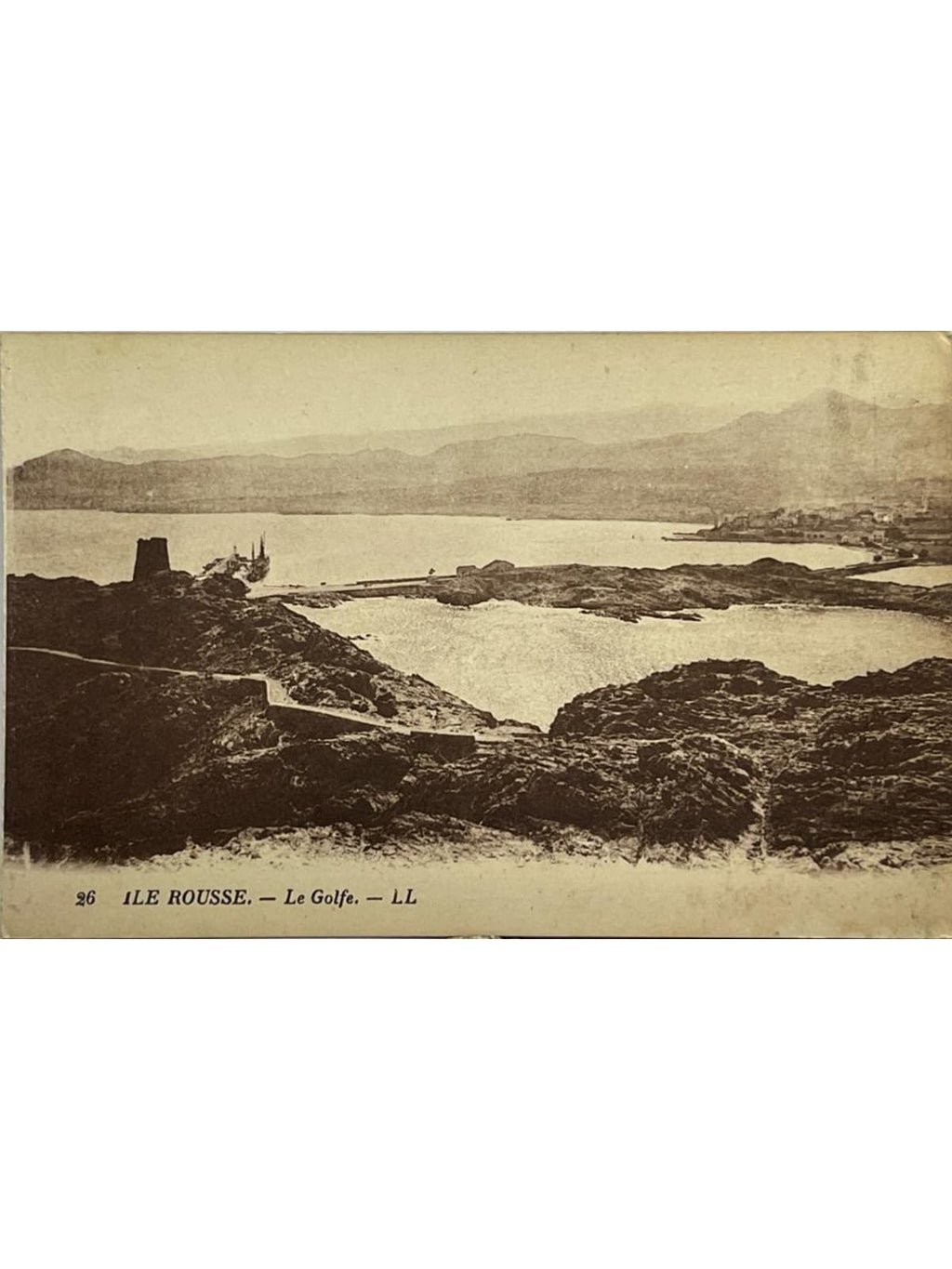 Recto de la carte postale