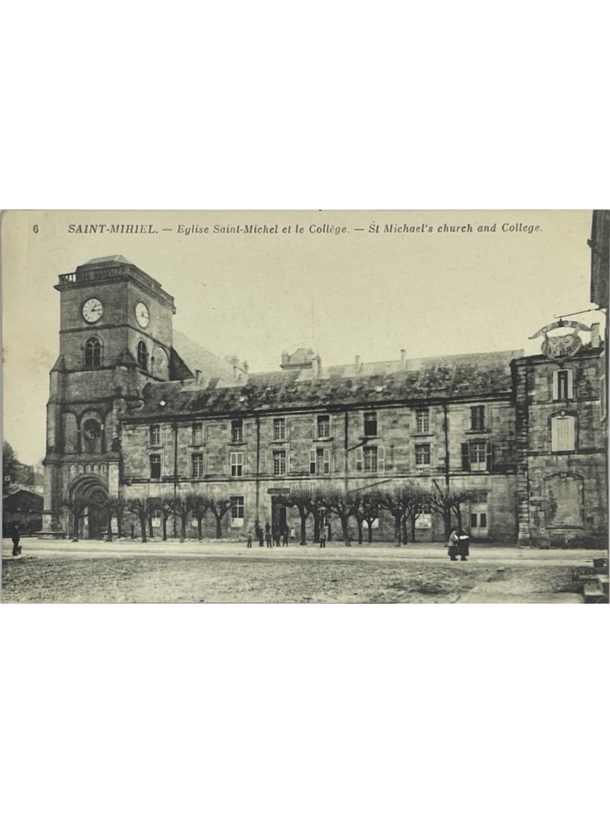 Recto de la carte postale
