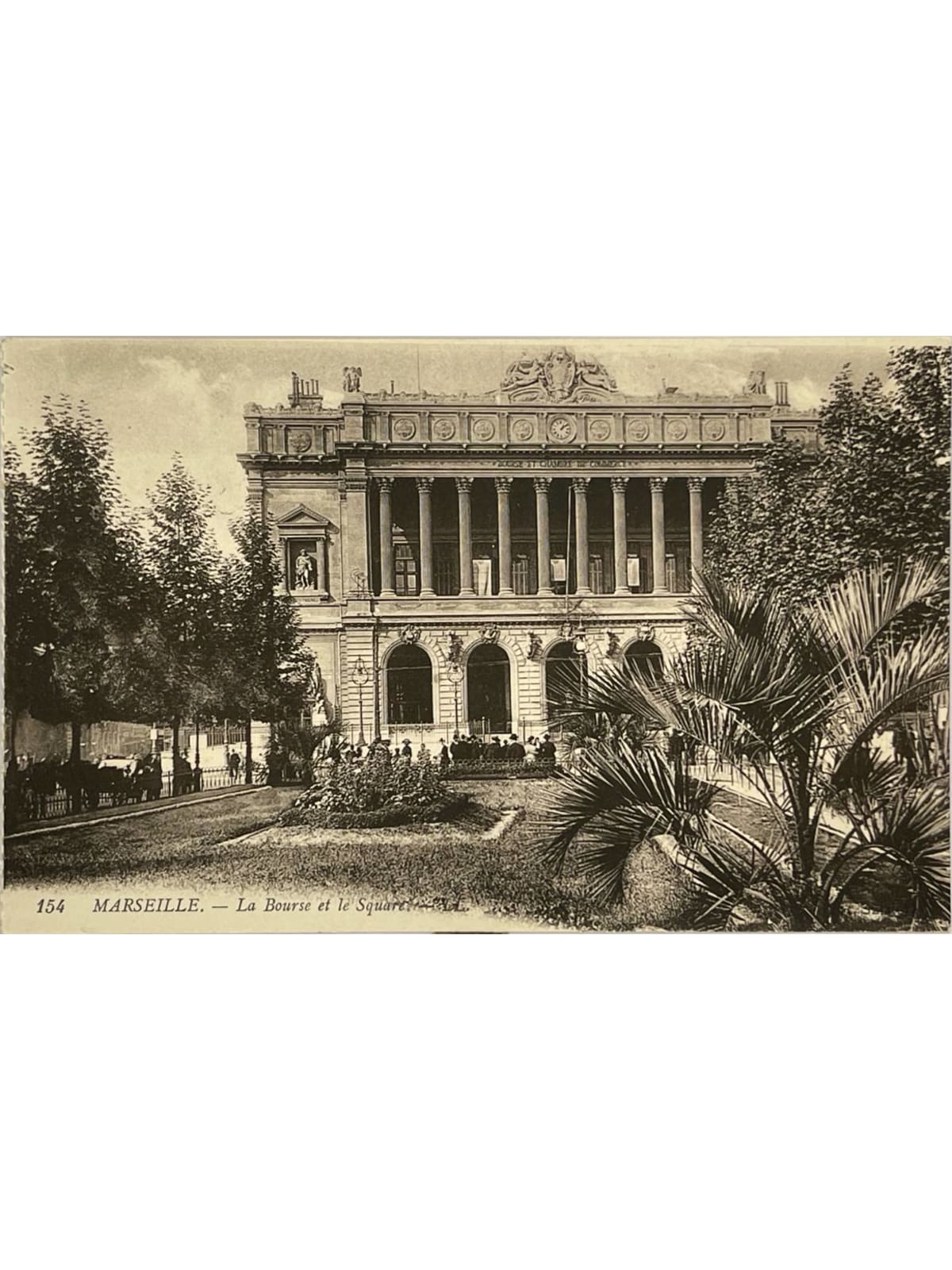 Recto de la carte postale