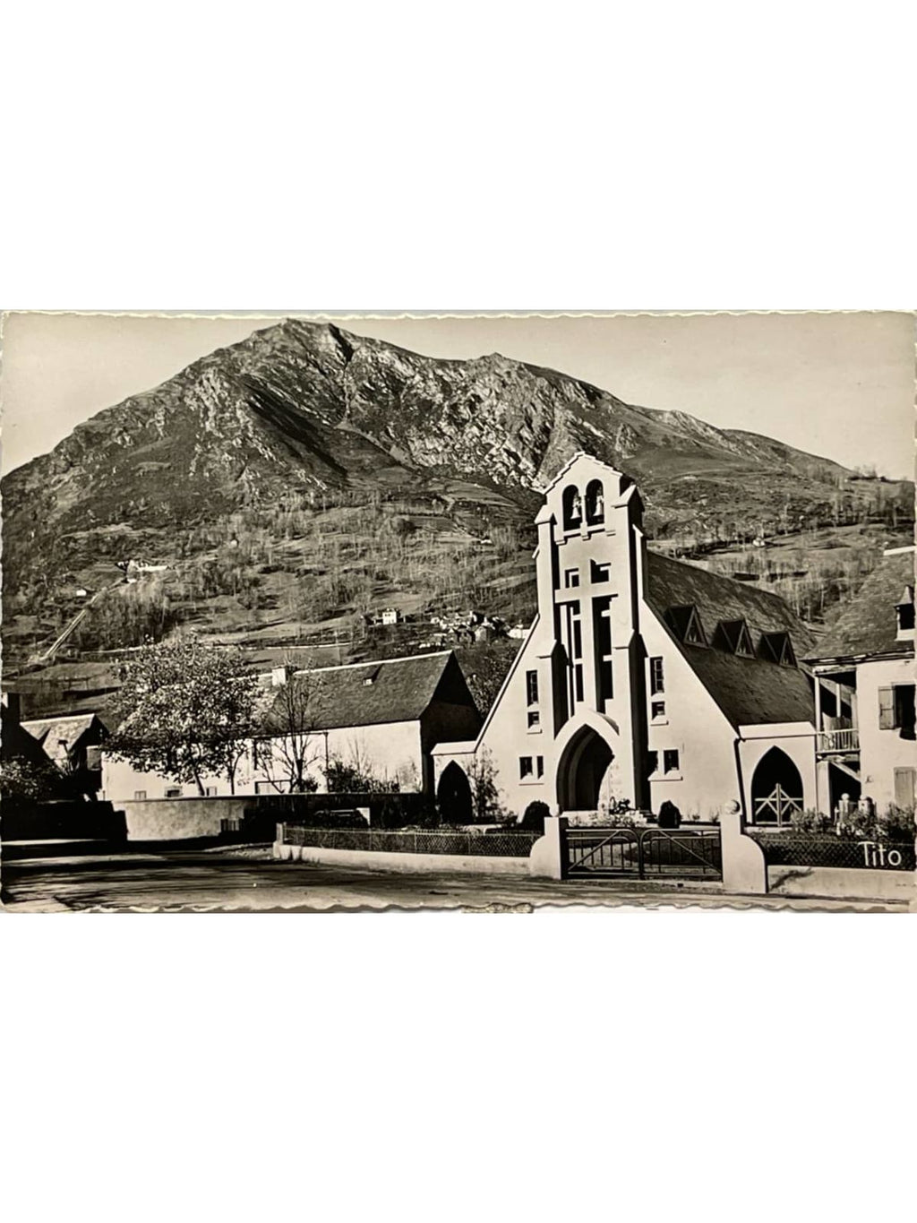 Recto de la carte postale