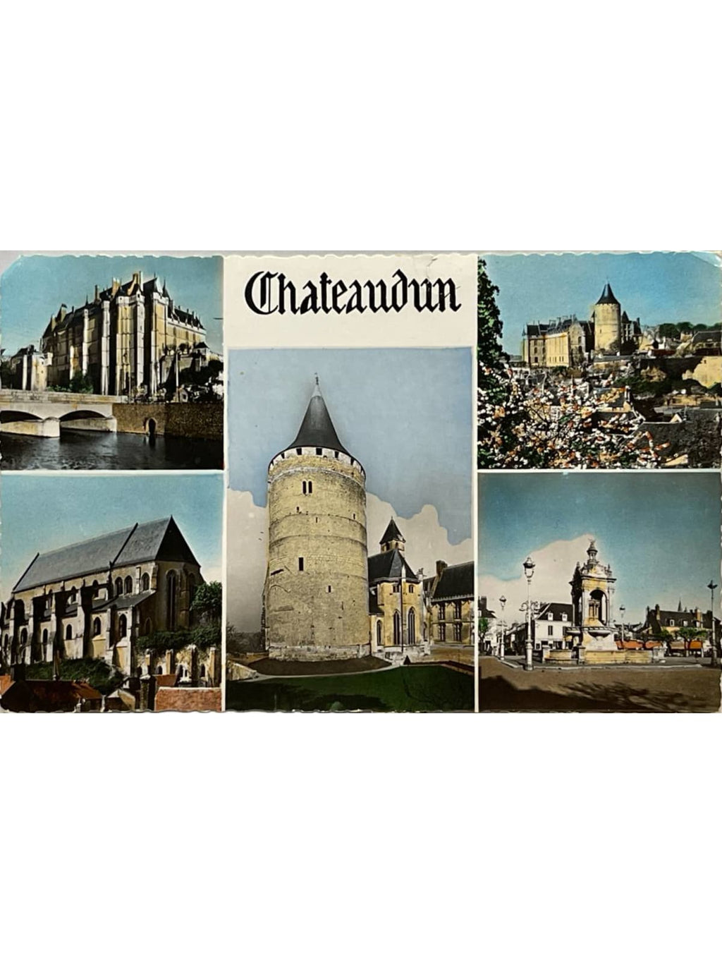 Recto de la carte postale