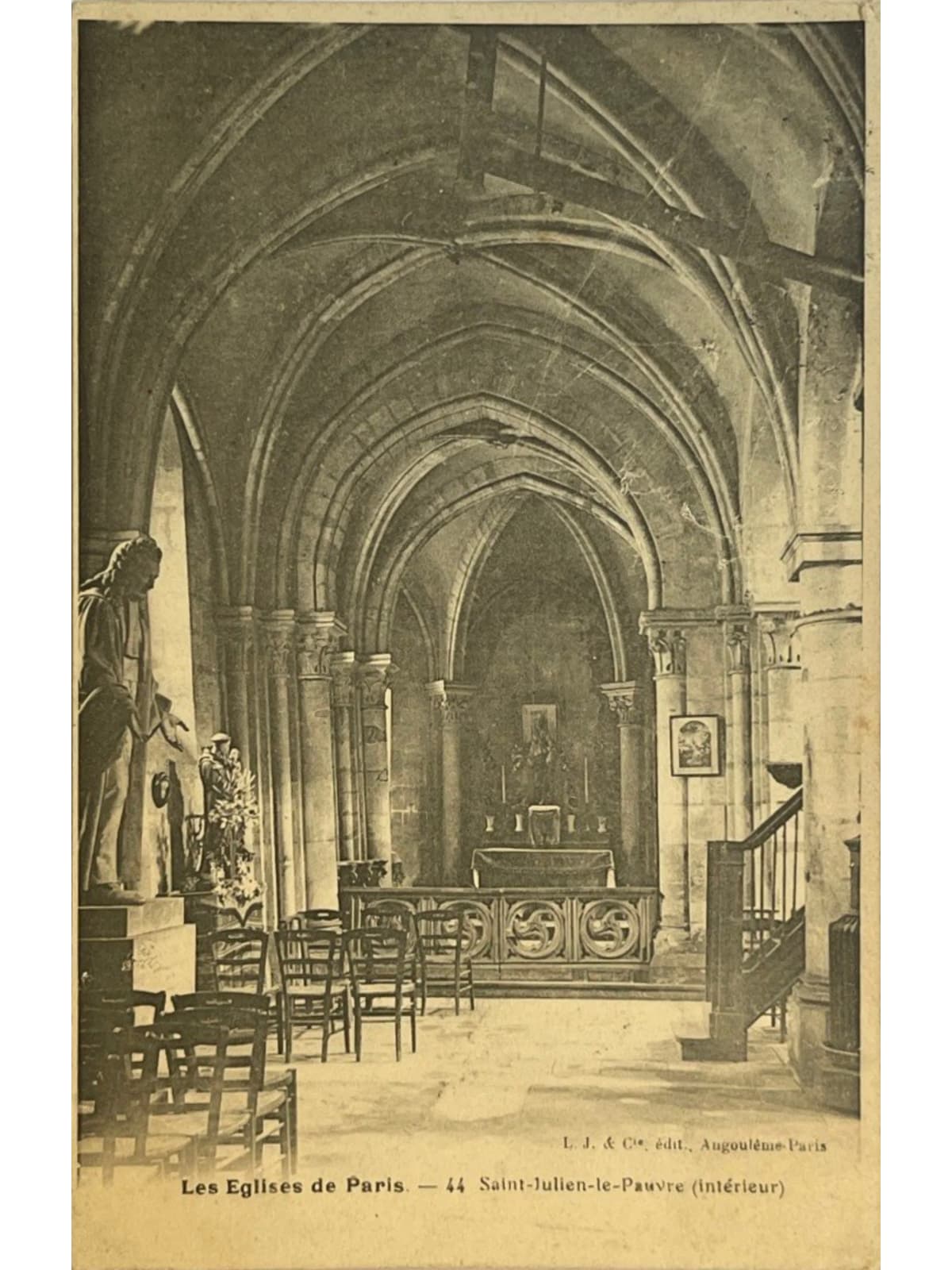 Recto de la carte postale