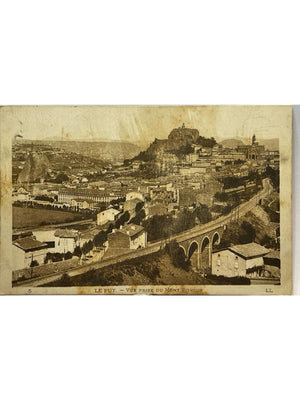 Le Puy-en-Velay – Vue du mont Ronzon et viaduc – CPA n° 5 LL