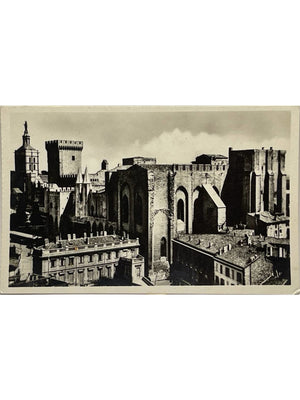 Avignon – Palais des Papes vu de la tour de l'Hôtel de Ville – CPSM n° 99