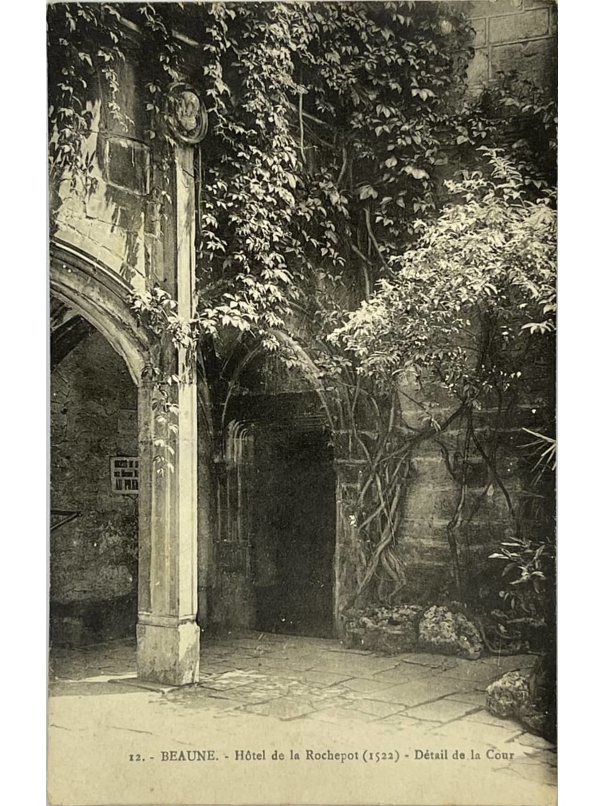 Recto de la carte postale