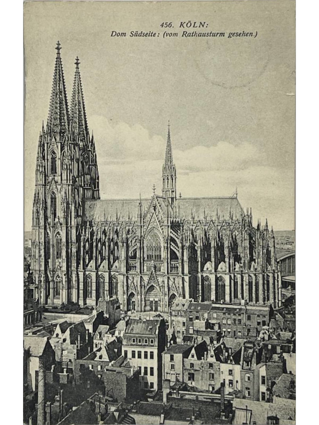 Recto de la carte postale