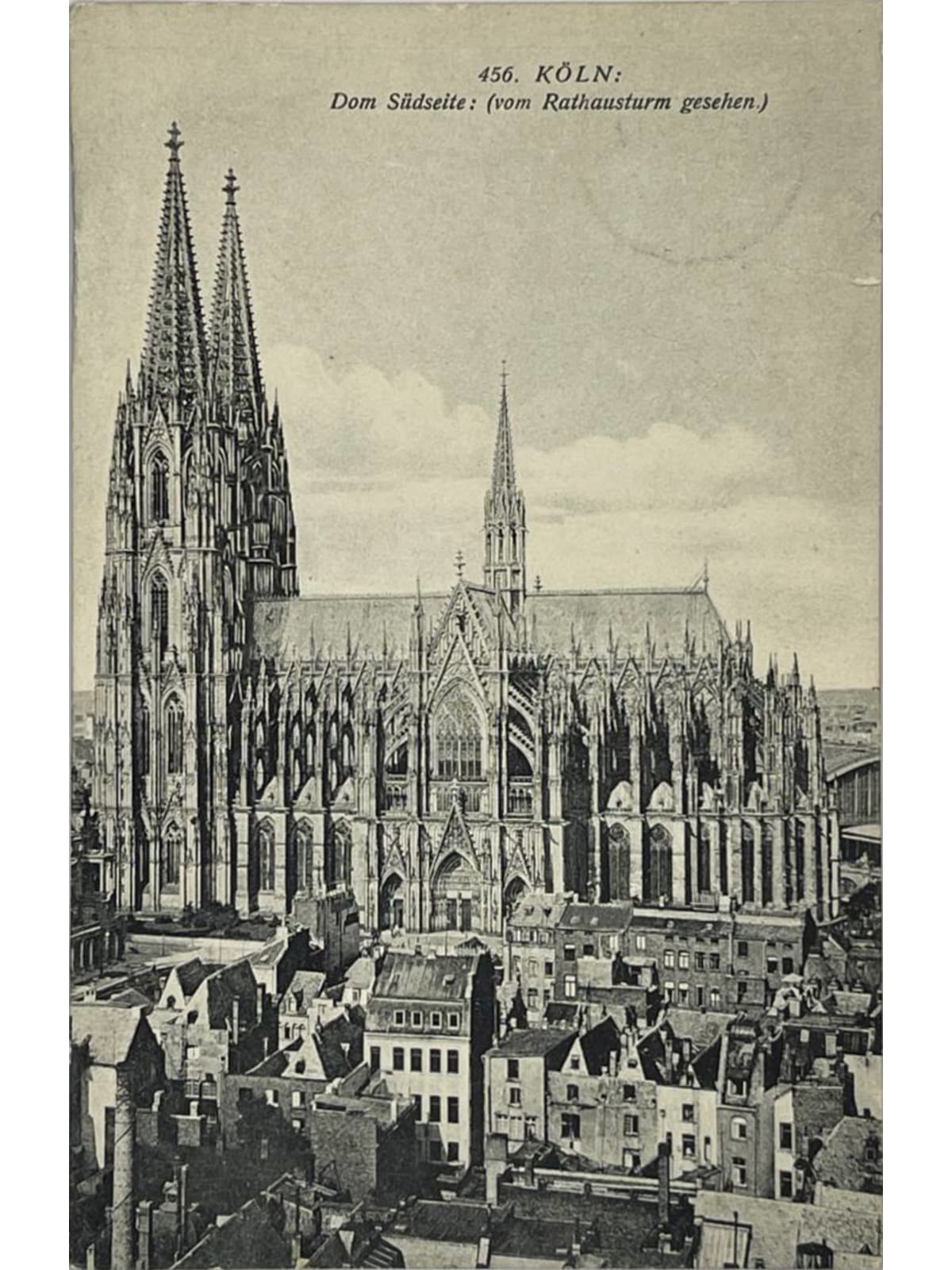 Recto de la carte postale