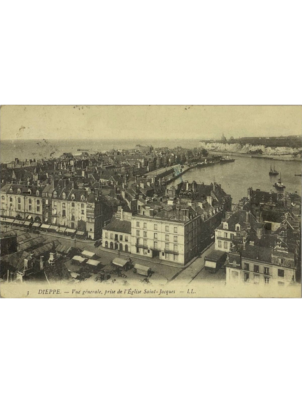 Recto de la carte postale
