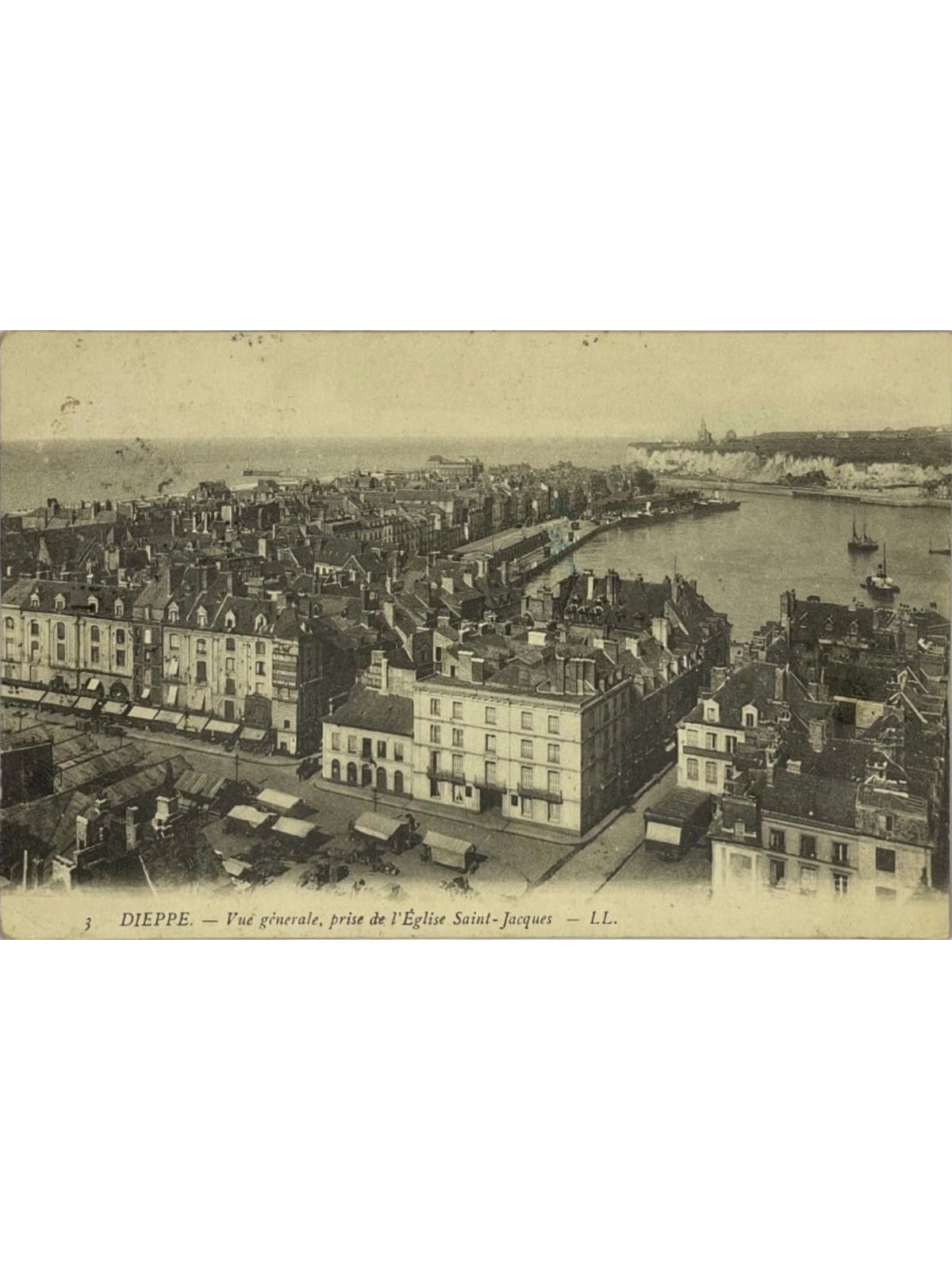 Recto de la carte postale