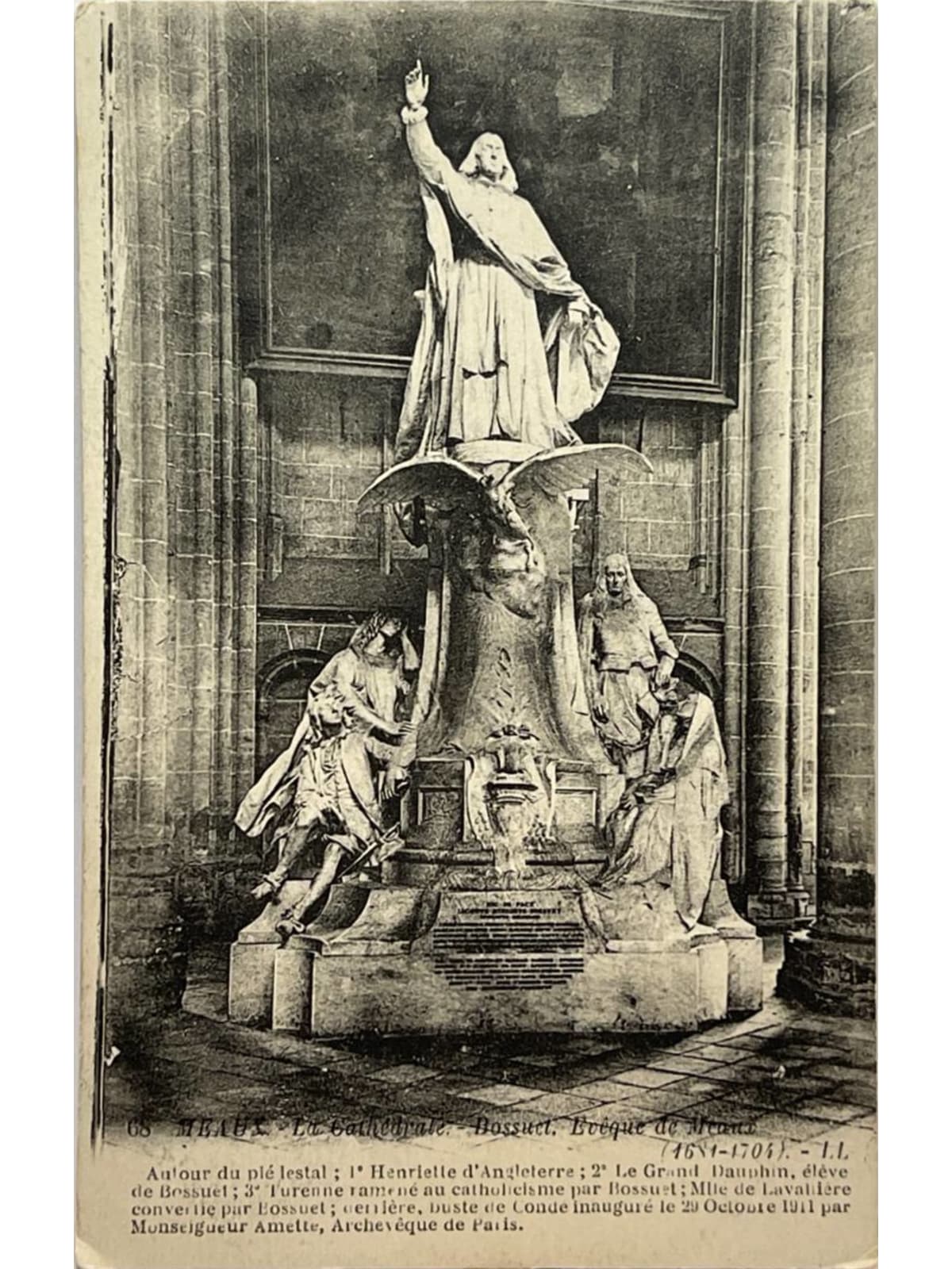 Recto de la carte postale