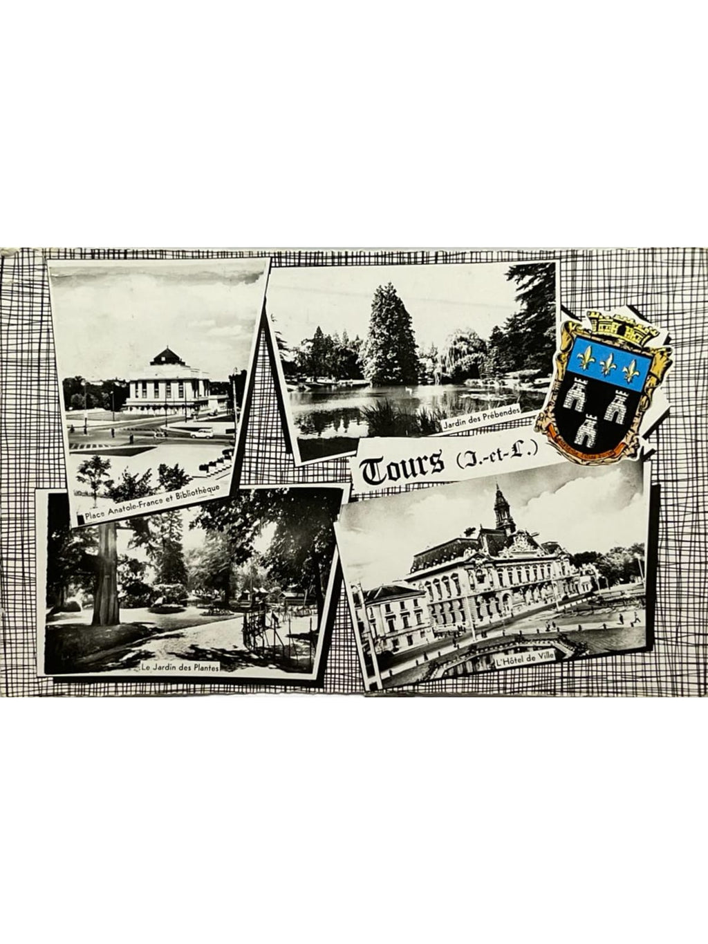 Recto de la carte postale