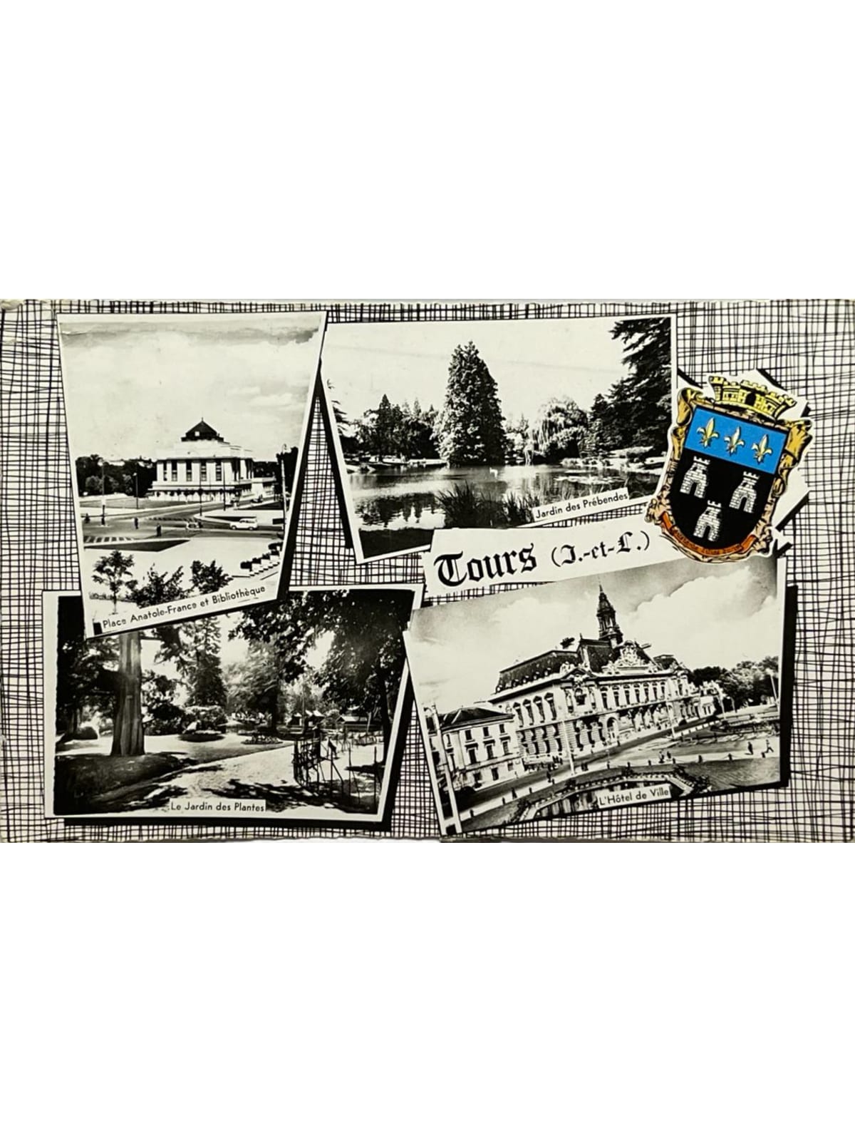 Recto de la carte postale