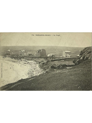 Carte postale – Primel-Trégastel à Plougasnou – La plage – Collection Villard n° 772