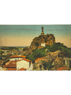 Le Puy-en-Velay – Rocher Corneille et Notre-Dame de France – CPA LL